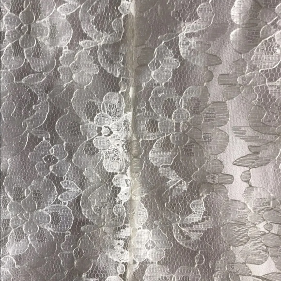 NEW RED PEDAL FLORAL LACE OFF WHITE BLOUSE - SIZE XL NWT - Picture 10 of 10